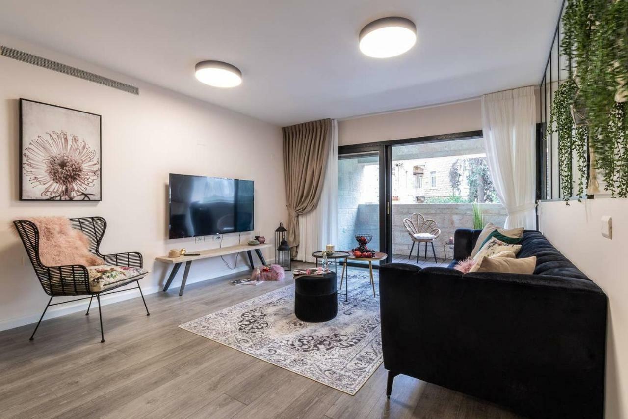 King David Residence Luxury 4 Bd/Pool/Gym/Parking 耶路撒冷 外观 照片