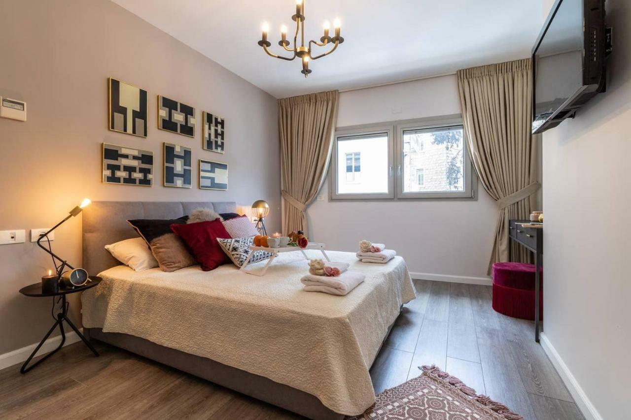 King David Residence Luxury 4 Bd/Pool/Gym/Parking 耶路撒冷 外观 照片