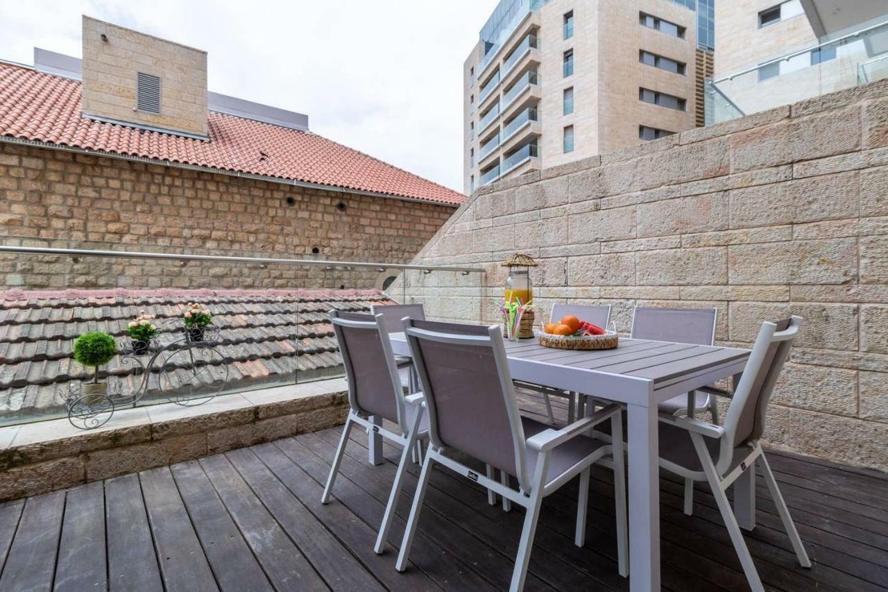 King David Residence Luxury 4 Bd/Pool/Gym/Parking 耶路撒冷 外观 照片